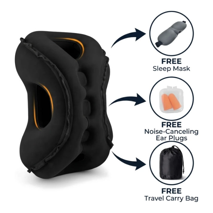 HugNap™ Inflatable Travel Pillow