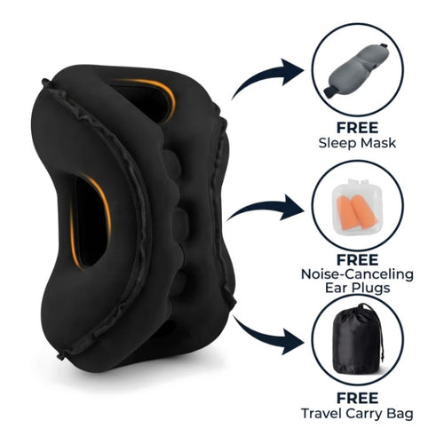 HugNap™ Inflatable Travel Pillow