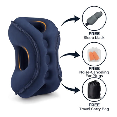 HugNap™ Inflatable Travel Pillow