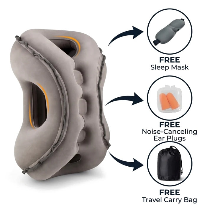 HugNap™ Inflatable Travel Pillow