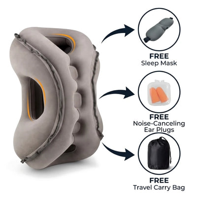HugNap™ Inflatable Travel Pillow
