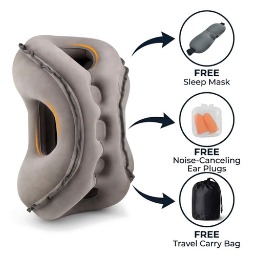 HugNap™ Inflatable Travel Pillow